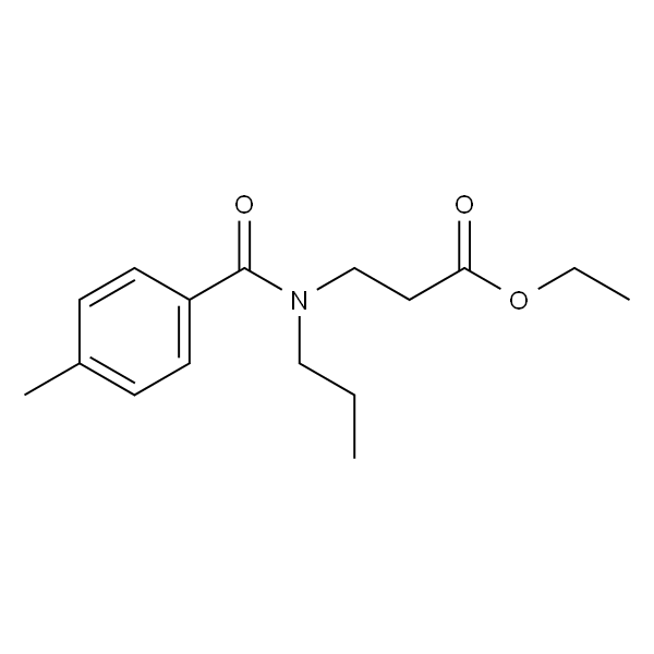 3-(4-甲基-N-丙基苯甲酰胺基)丙酸乙酯