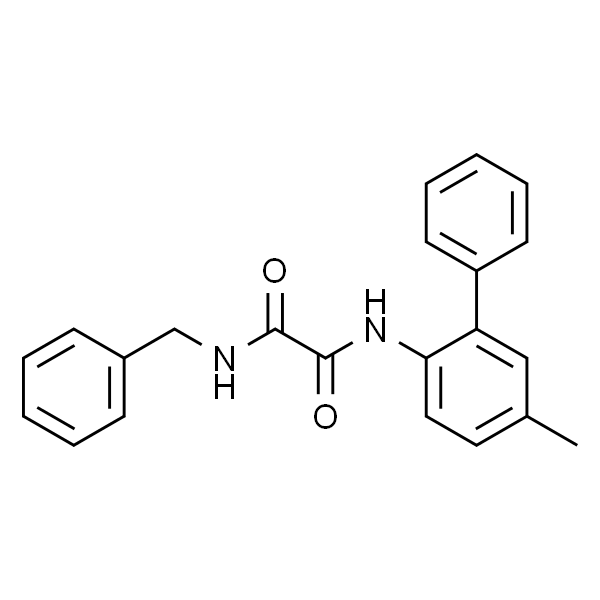 N1-苄基-N2-(5-甲基-2-联苯基)乙二酰胺