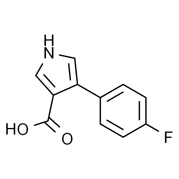 4-(4-氟苯基)-1h-吡咯-3-羧酸
