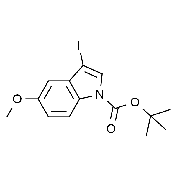 3-碘-5-甲氧基-1H-吲哚-1-羧酸叔丁酯