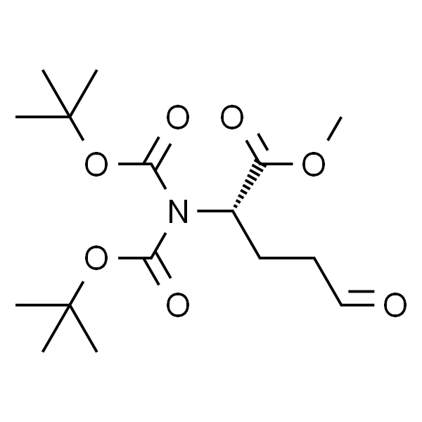 (S)-2-[双(Boc)氨基]-5-氧代戊酸甲酯