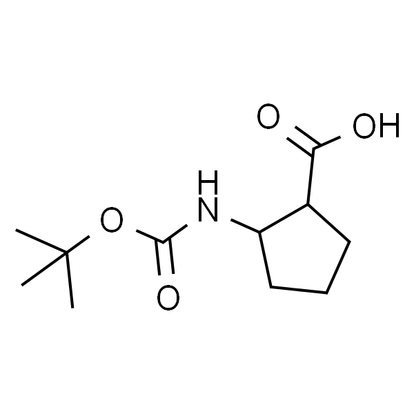 2-((叔丁氧基羰基)氨基)环戊烷甲酸