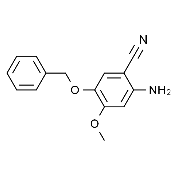 2-氨基-4-甲氧基-5-(苄氧基)苯腈
