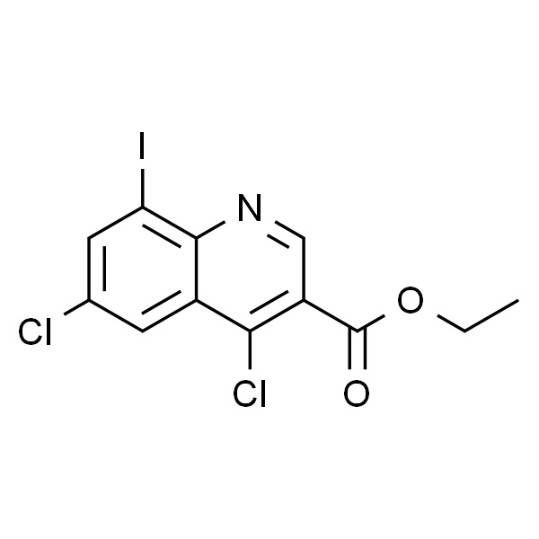 4,6-二氯-8-碘喹啉-3-羧酸乙酯