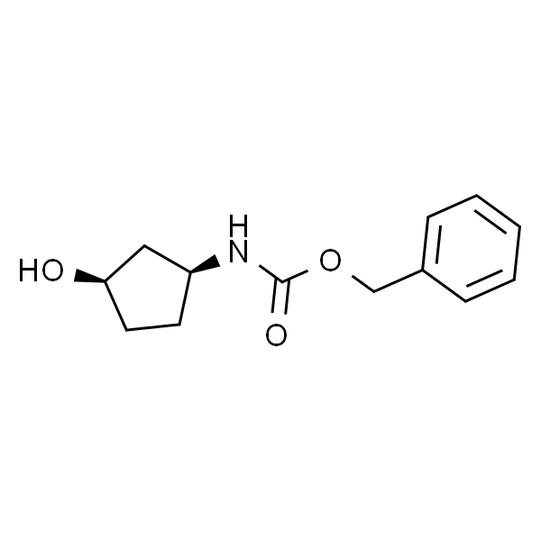 苄基N-[(1S,3R)-基-3-羟基环戊基]氨基甲酸酯