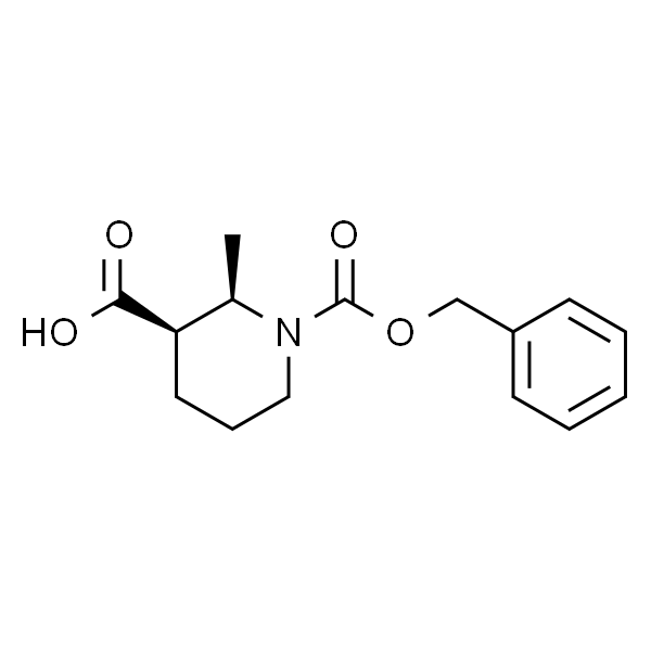 (2R,3R)-1-Cbz-2-甲基哌啶-3-甲酸