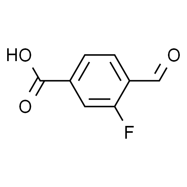 3-氟-4-甲酰基苯甲酸