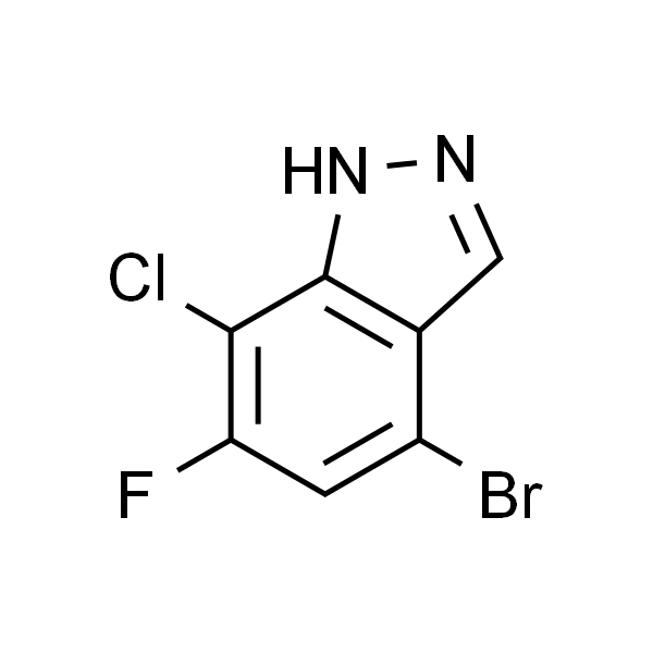 4-溴-7-氯-6-氟-1H-吲唑