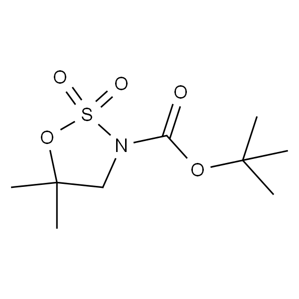 5,5-二甲基-1,2,3-氧杂噻唑烷-3-羧酸叔丁酯2,2-二氧化物