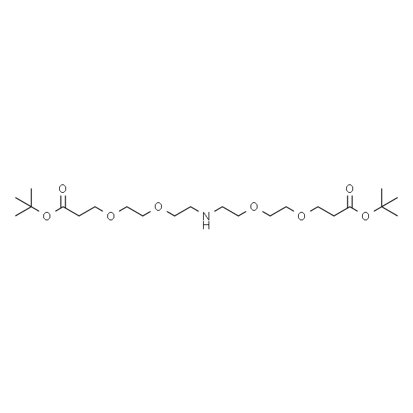 NH-bis(PEG2-C2-Boc)
