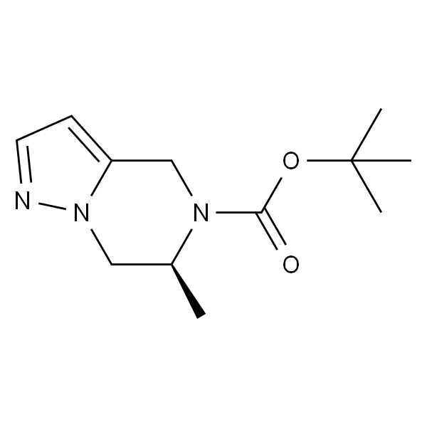 （S）-叔丁基6-甲基-6,7-二氢吡唑[1,5-a]吡嗪-5（4H）-羧酸盐