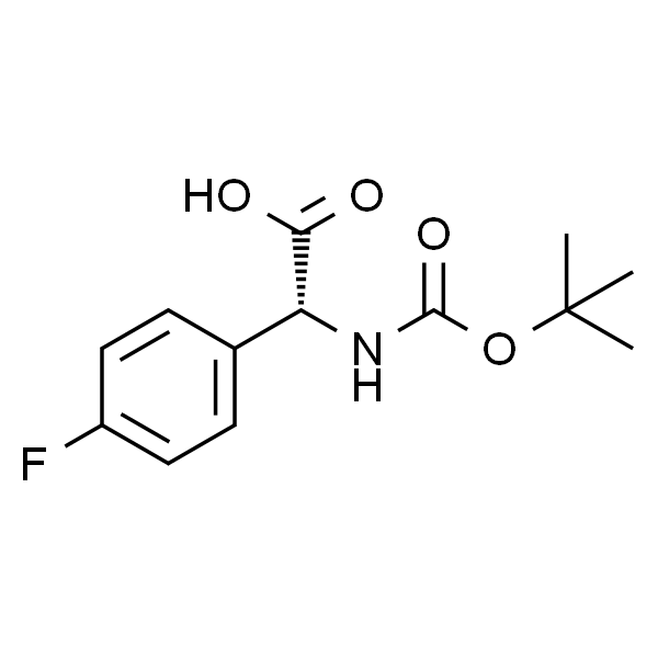 (R)-N-BOC-4-氟苯甘氨酸