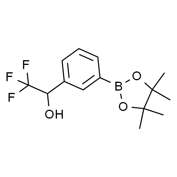 2,2,2-三氟-1-(3-(4,4,5,5-四甲基-1,3,2-二氧硼杂环戊烷-2-基)苯)乙烷-1-醇