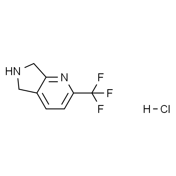 2-(三氟甲基)-6,7-二氢-5H-吡咯并[3,4-b]吡啶盐酸盐