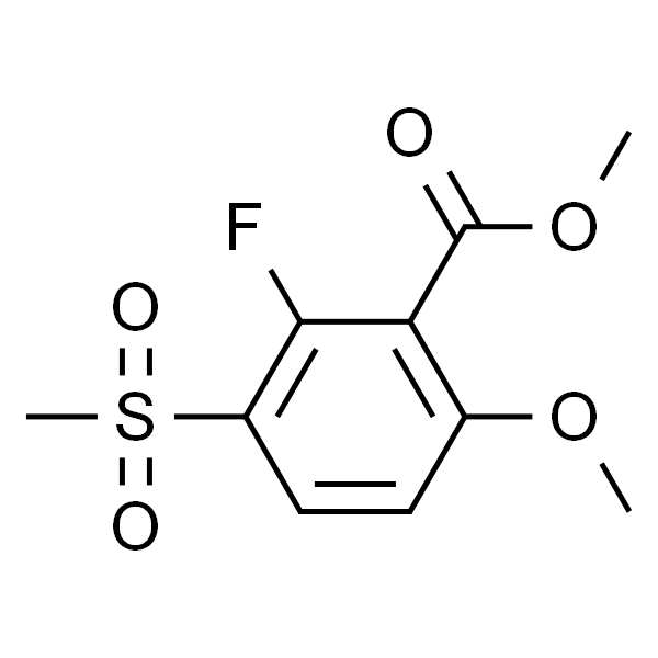 2-氟-3-甲砜基-6-甲氧基苯甲酸甲酯