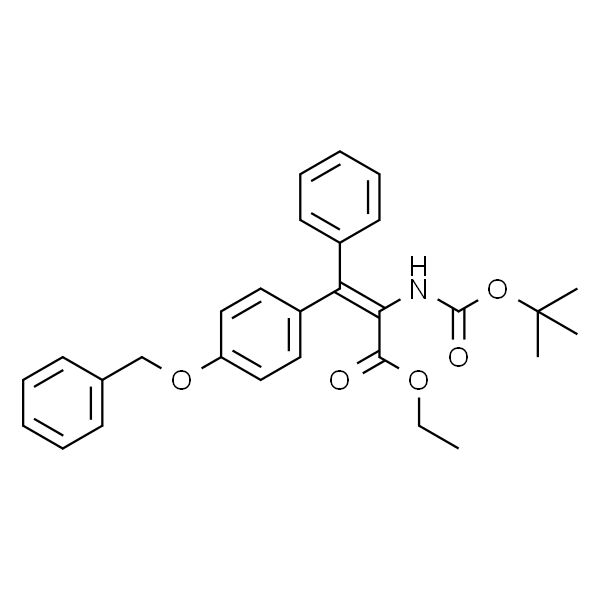 2-(Boc-氨基)-3-[4-(苄氧基)苯基]-3-苯基丙烯酸乙酯