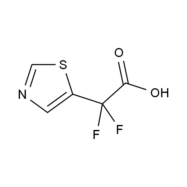 2,2-二氟-2-(噻唑-5-基)乙酸