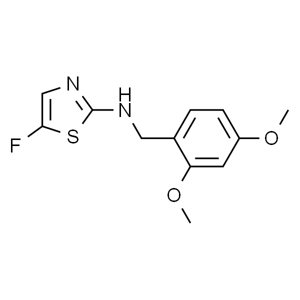 N-(2,4-二甲氧基苄基)-5-氟噻唑-2-胺