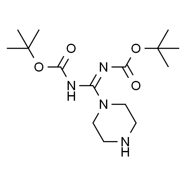 [tert-Butoxycarbonylimino(piperazin-1-yl)methyl]carbamic acid tert-butyl ester