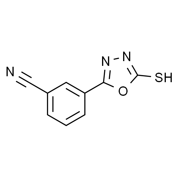 3-(5-巯基-1,3,4-噁二唑-2-基)苄腈