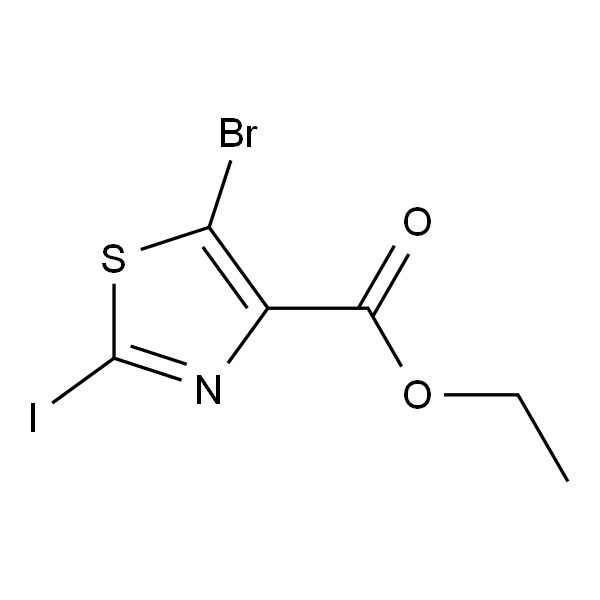 5-溴-2-碘噻唑-4-甲酸乙酯