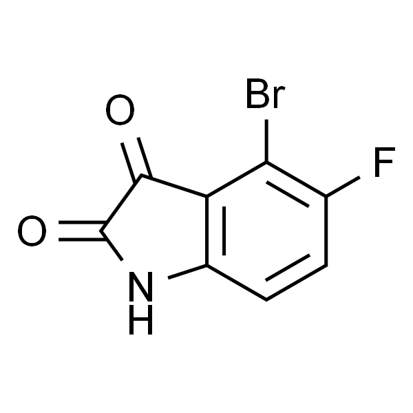 4-溴-5-氟吲哚啉-2,3-二酮