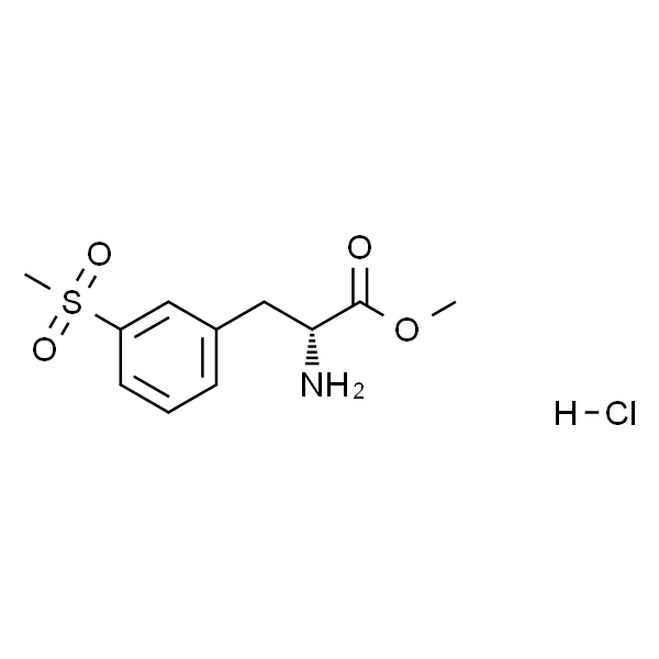 (R)-2-氨基-3-(3-(甲基磺酰基)苯基)丙酸甲酯盐酸盐