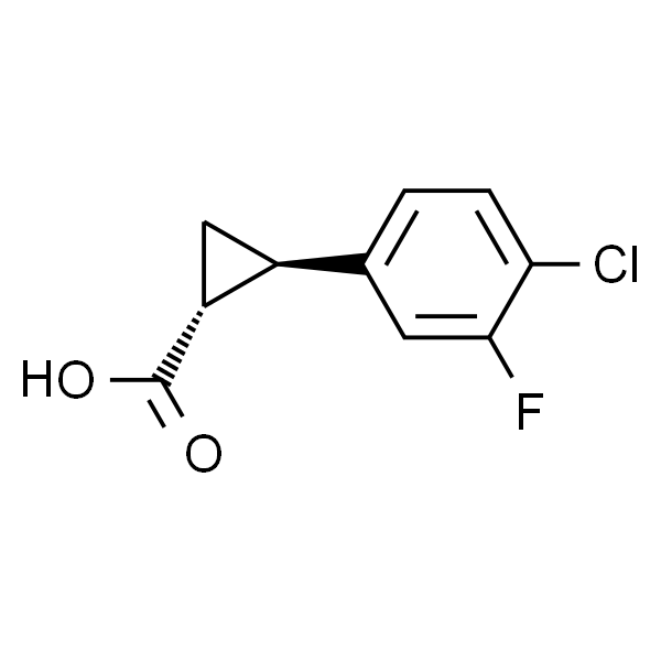 2-（4-氯-3-氟苯基）环丙烷-1-羧酸