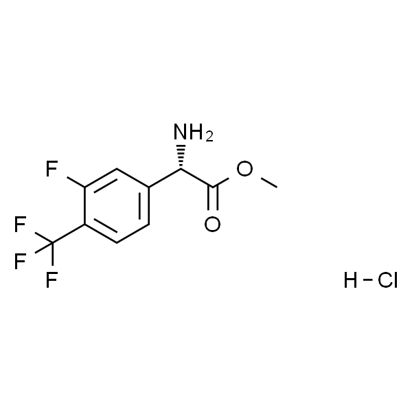 (S)-2-氨基-2-(3-氟-4-(三氟甲基)苯基)乙酸甲酯盐酸盐