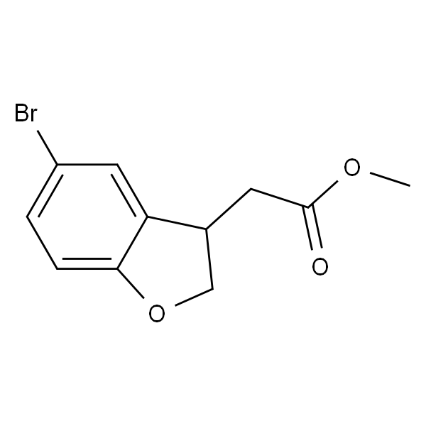 5-溴-2,3-二氢苯并呋喃-3-乙酸甲酯