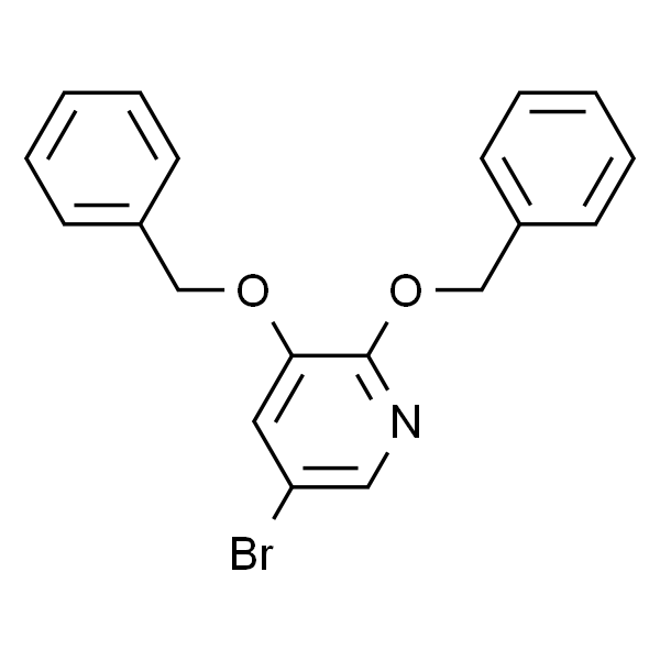 2,3-二(苄氧基)-5-溴吡啶