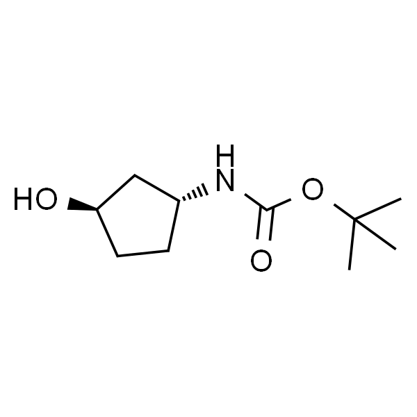 反式-3-(Boc-氨基)环戊醇