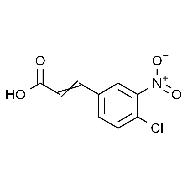 4-氯-3-硝基肉桂酸