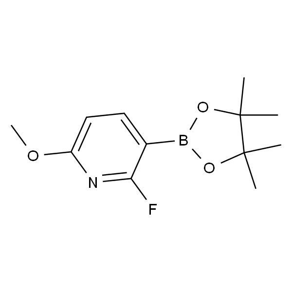 2-氟-6-甲氧基-3-(4,4,5,5-四甲基-1,3,2-二氧硼杂环戊烷-2-基)吡啶