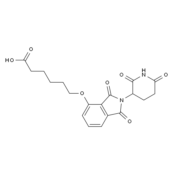 Hexanoic acid, 6-[[2-(2,6-dioxo-3-piperidinyl)-2,3-dihydro-1,3-dioxo-1H-isoindol-4-yl]oxy]-