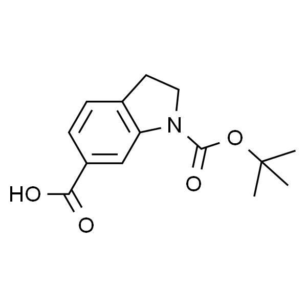 1-(叔丁氧羰基)二氢吲哚-6-羧酸