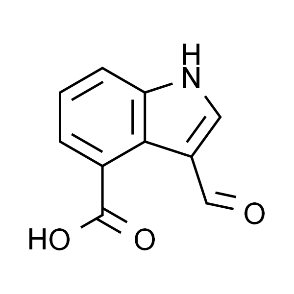 3-甲酰基-1H-吲哚-4-羧酸