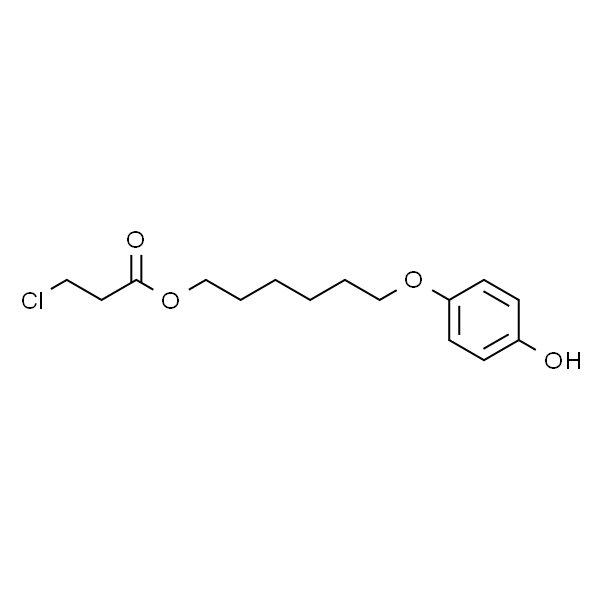 6-(4-羟基苯氧基)己基3-氯丙酸酯