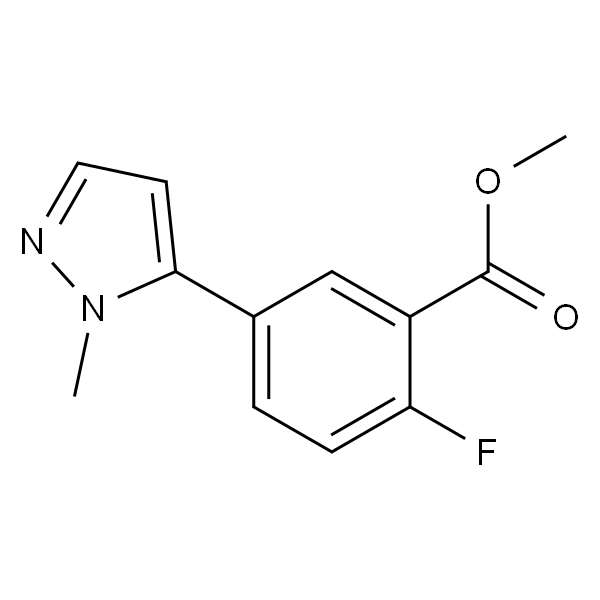 2-氟-5-(1-甲基-5-吡唑基)苯甲酸甲酯