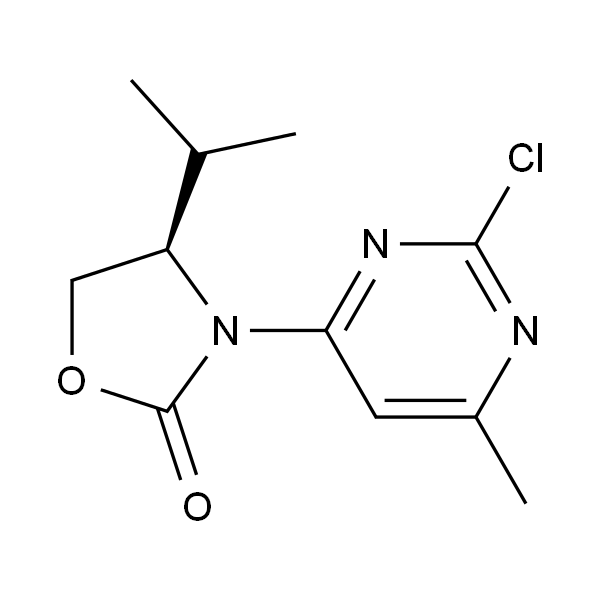(R)-3-(2-氯-6-甲基-4-嘧啶基)-4-异丙基-2-噁唑烷酮