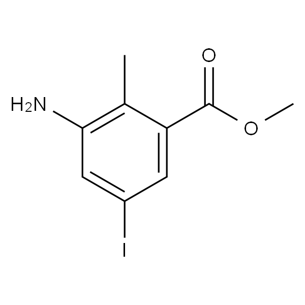 3-氨基-5-碘-2-甲基苯甲酸甲酯