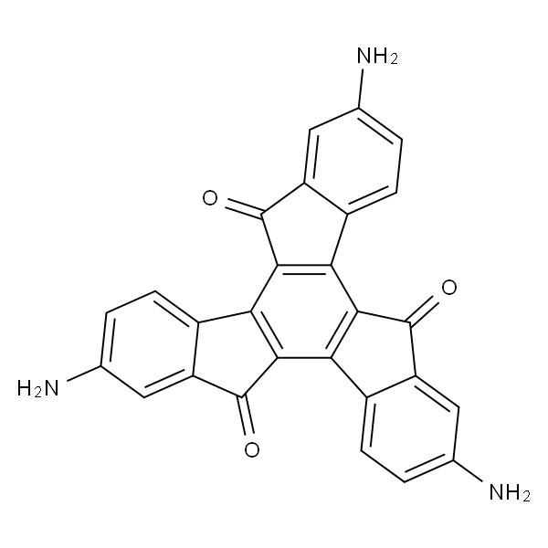 2，7，12-三氨基-5H-二吲哚[1，2-a:1'，2’-c]芴-5，10，15-三酮