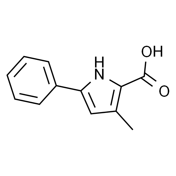 3-甲基-5-苯基-1H-吡咯-2-羧酸