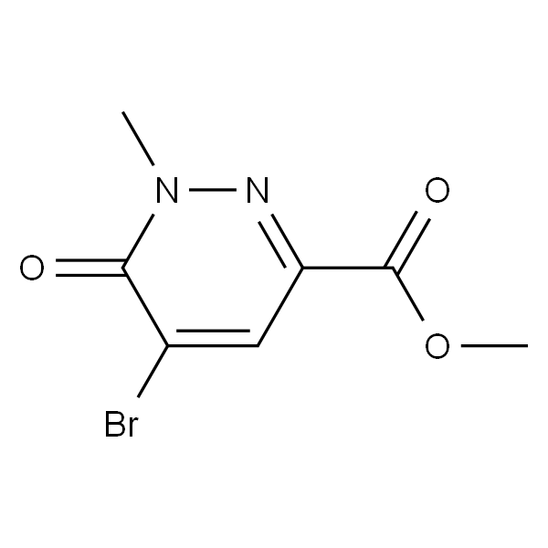5-溴-1-甲基-6-氧-1,6-二氢哒嗪-3-羧酸甲酯