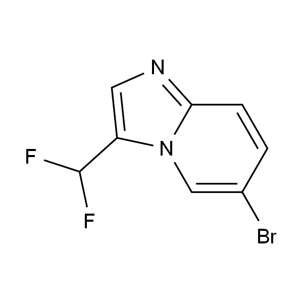 6-溴-3-(二氟甲基)咪唑并[1,2-a]吡啶