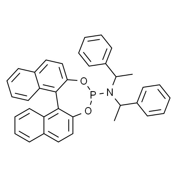 (11BS)-N,N-双[(S)-1-苯基乙基]-联萘并[2,1-D:1',2'-F][1,3,2]二氧膦杂-4-胺