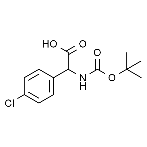 N-Boc-氨基-(4-氯-苯基)-乙酸