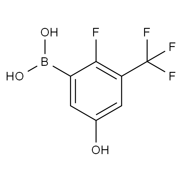 (2-氟-5-羟基-3-(三氟甲基)苯基)硼酸