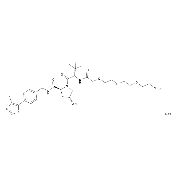 (S，R，S)-AHPC-PEG3-NH2 hydrochloride