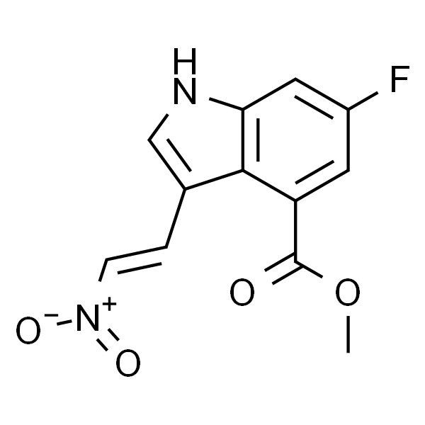 (E)-6-氟-3-(2-硝基乙烯基)-1H-吲哚-4-羧酸甲酯